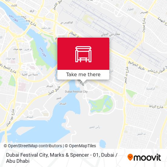 Dubai Festival City, Marks & Spencer - 01 map