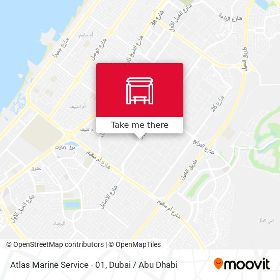 Atlas Marine Service - 01 map
