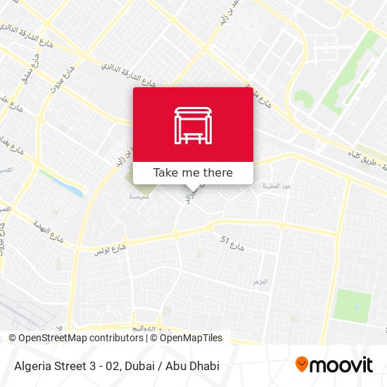 Algeria Street 3 - 02 map