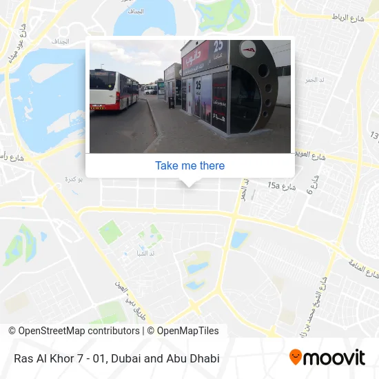 Ras Al Khor 7 - 01 map