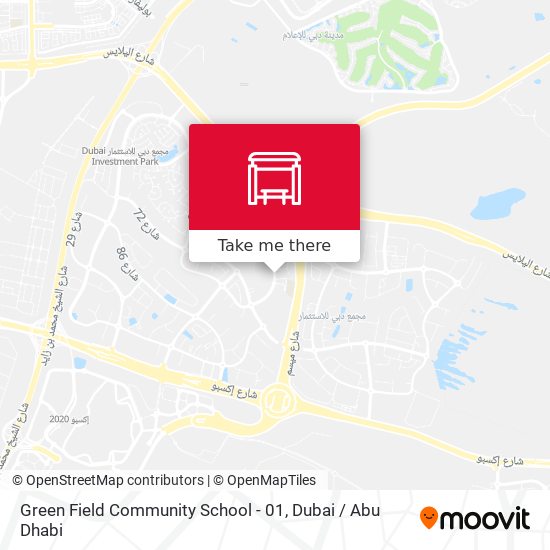 Green Field Community School - 01 map