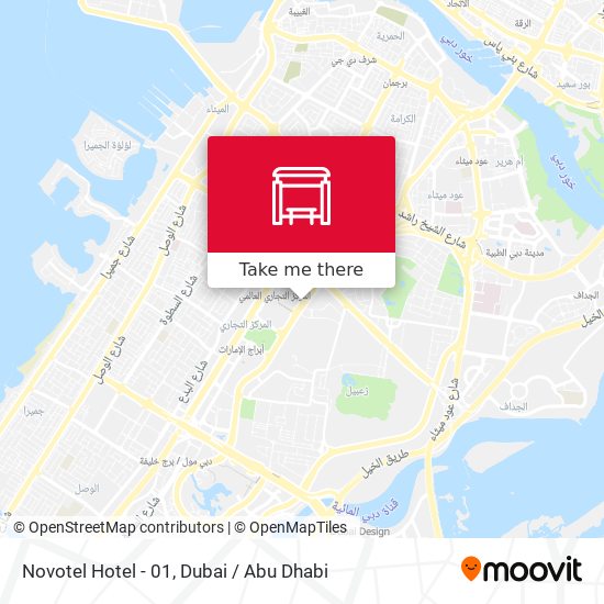 Novotel Hotel - 01 map
