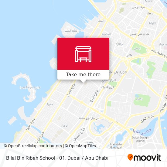 Bilal Bin Ribah School - 01 map