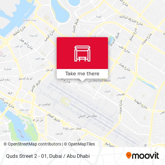 Quds Street 2 - 01 map