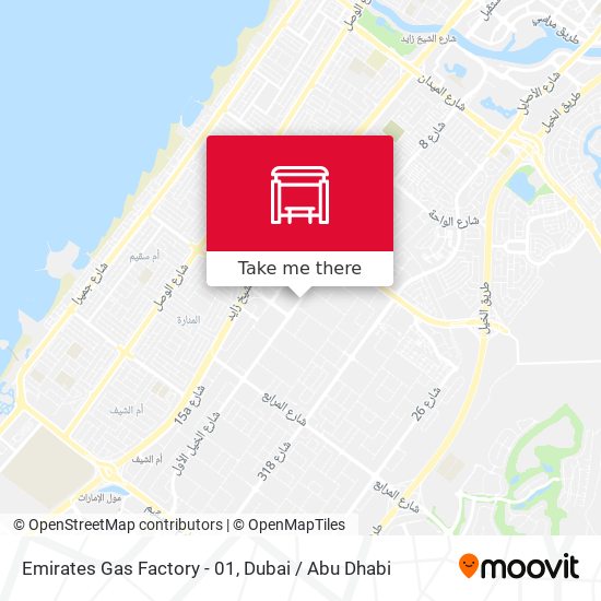 Emirates Gas Factory - 01 map