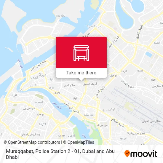 Muraqqabat, Police Station 2 - 01 map