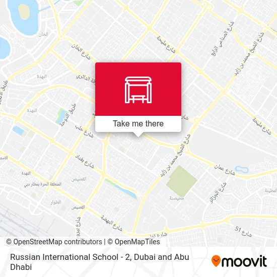 Russian International School - 2 map
