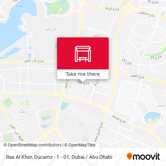 Ras Al Khor, Ducamz - 1 - 01 map