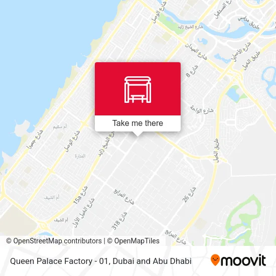 Queen Palace Factory - 01 map
