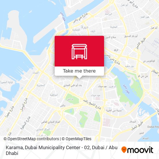 Karama, Dubai Municipality Center - 02 map