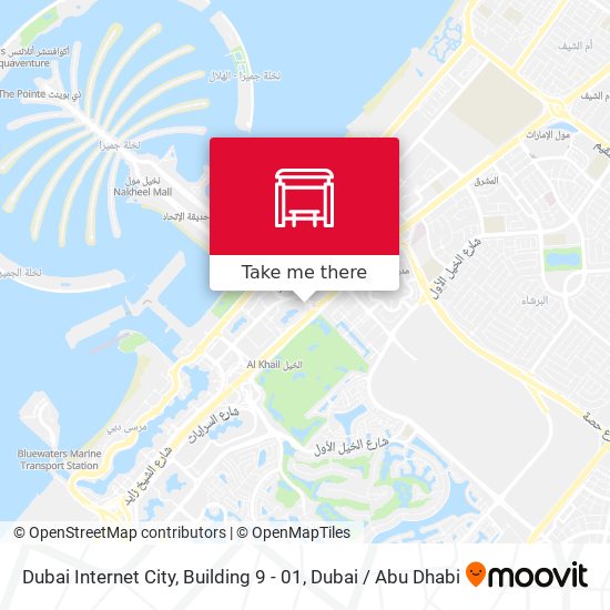 Dubai Internet City, Building 9 - 01 map