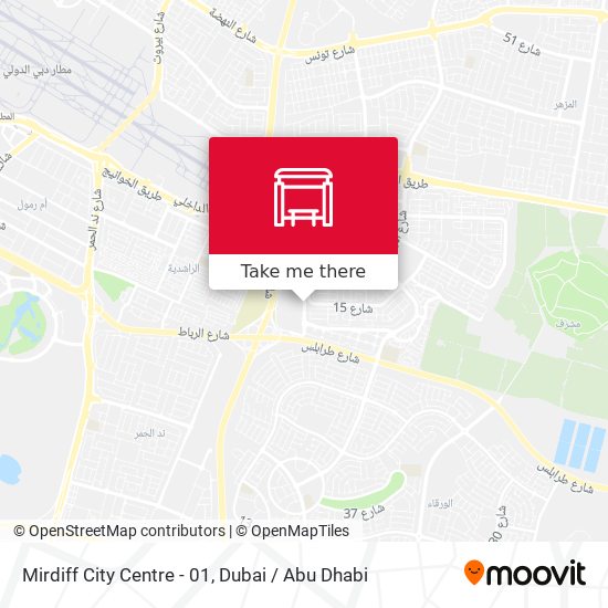 Mirdiff City Centre - 01 map