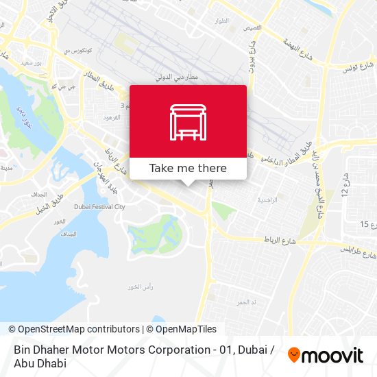 Bin Dhaher Motor Motors Corporation - 01 map