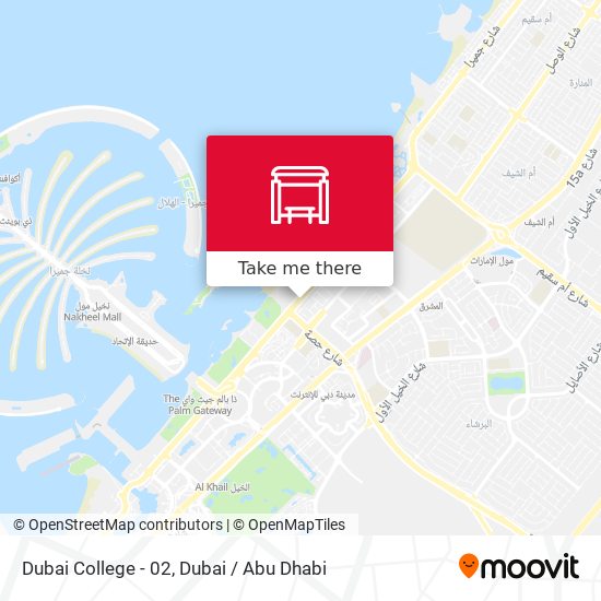 Dubai College - 02 map