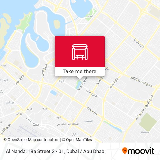 Al Nahda, 19a Street 2 - 01 map