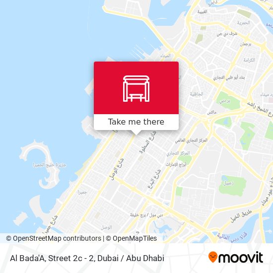 Al Bada'A, Street 2c - 2 map