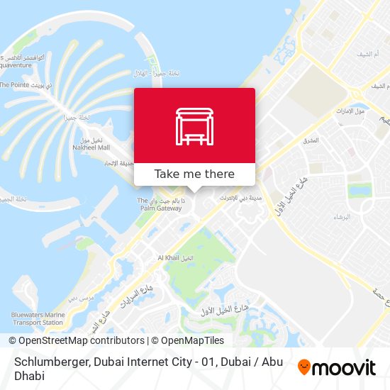 Schlumberger, Dubai Internet City - 01 map