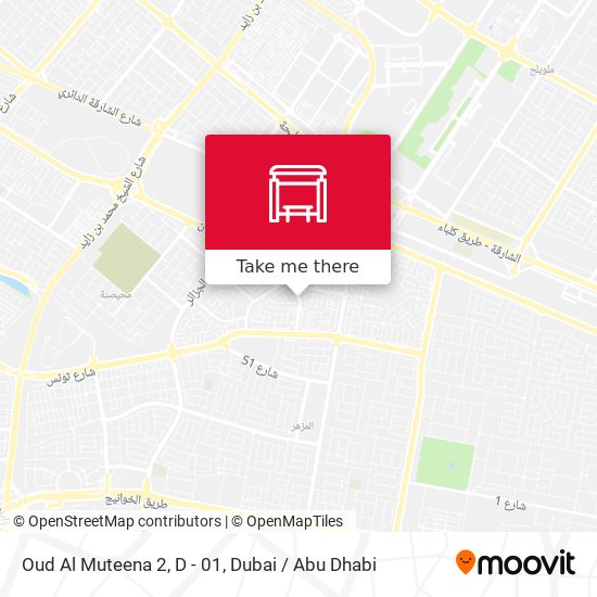 Oud Al Muteena 2, D - 01 map