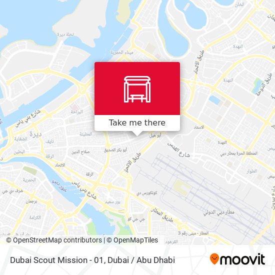 Dubai Scout Mission - 01 map