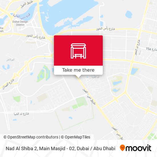 Nad Al Shiba 2, Main Masjid - 02 map