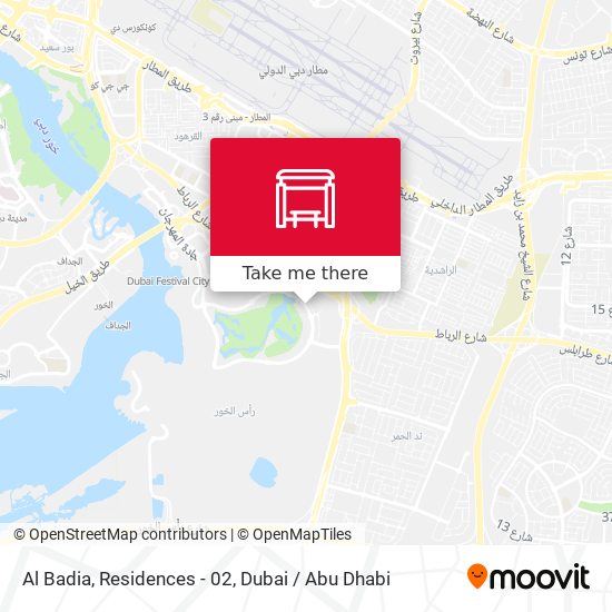 Al Badia, Residences - 02 map