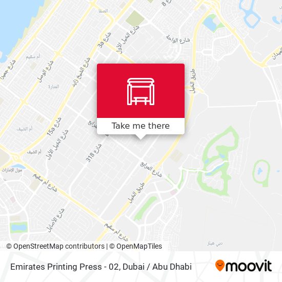 Emirates Printing Press - 02 map