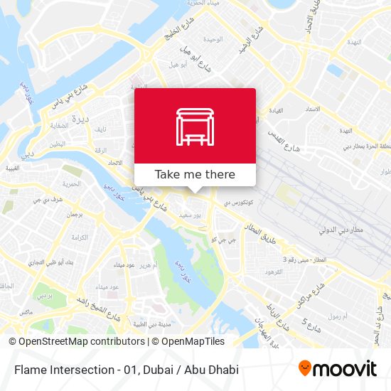 Flame Intersection - 01 map