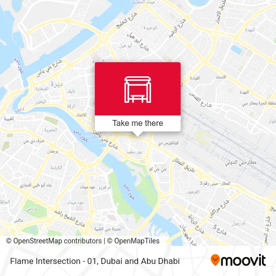 Flame Intersection - 01 map