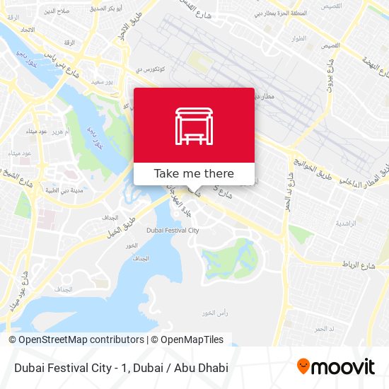 Dubai Festival City - 1 map