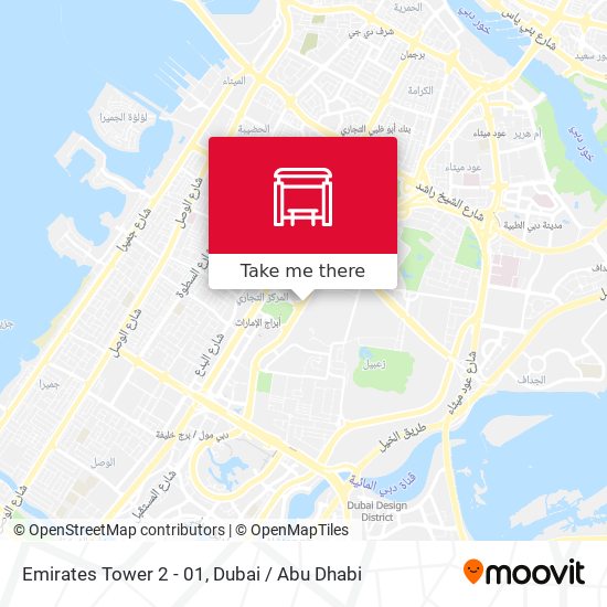 Emirates Tower 2 - 01 map
