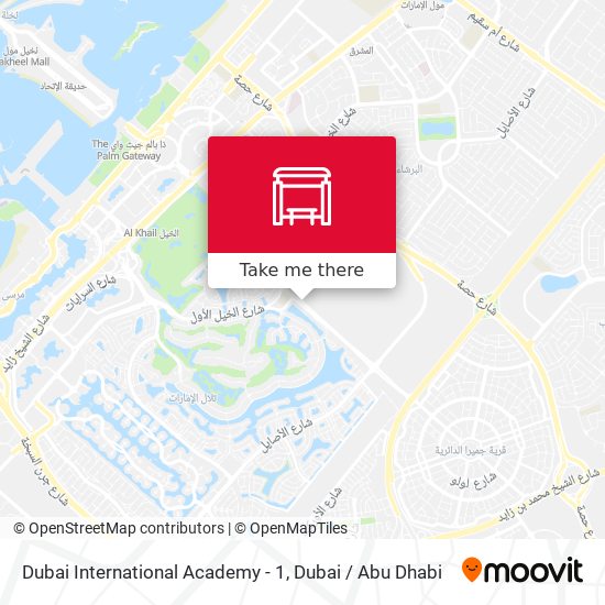 Dubai International Academy - 1 map