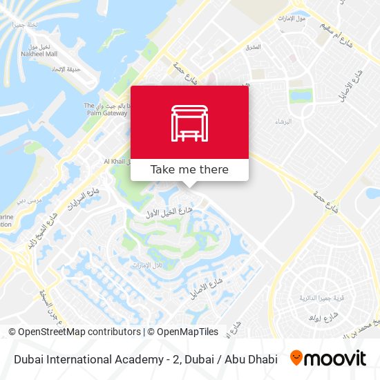 Dubai International Academy - 2 map