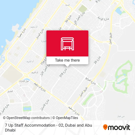 7 Up Staff Accommodation - 02 map