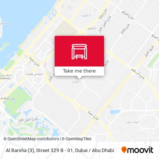 Al Barsha (3), Street 329 B - 01 map