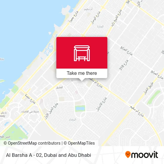 Al Barsha A - 02 map
