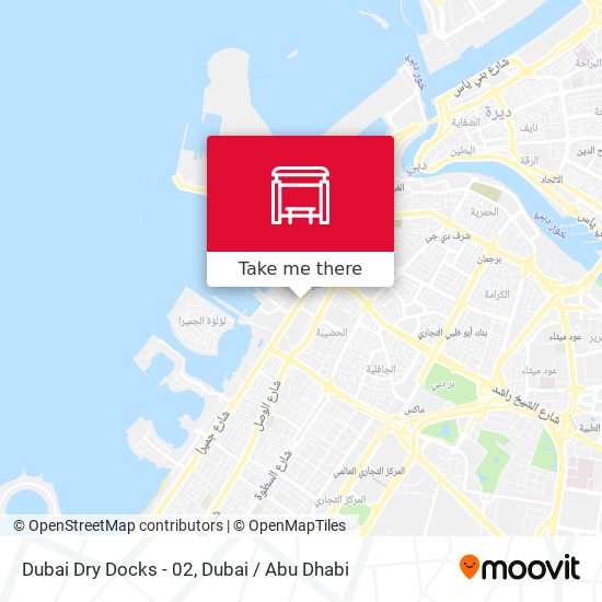 Dubai Dry Docks - 02 map