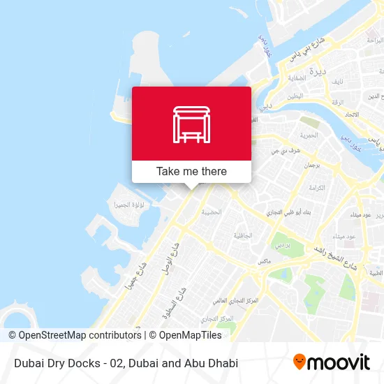 Dubai Dry Docks - 02 map