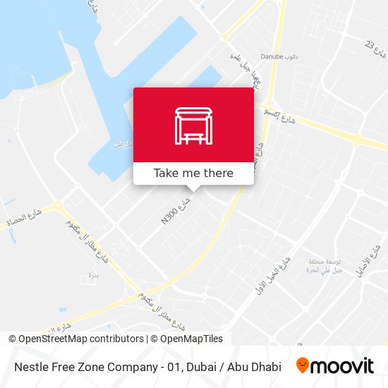 Nestle Free Zone Company - 01 map