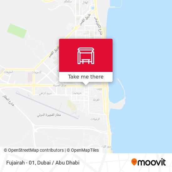 Fujairah - 01 map