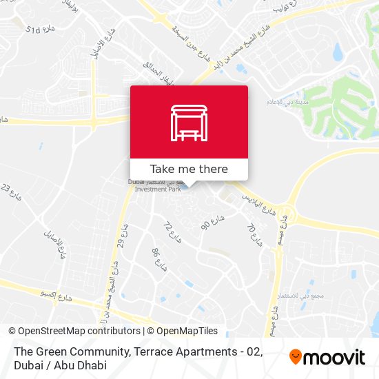 The Green Community, Terrace Apartments - 02 map