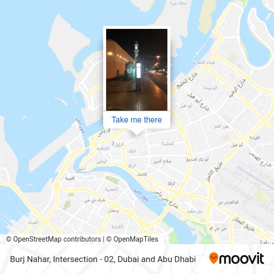 Burj Nahar, Intersection - 02 map