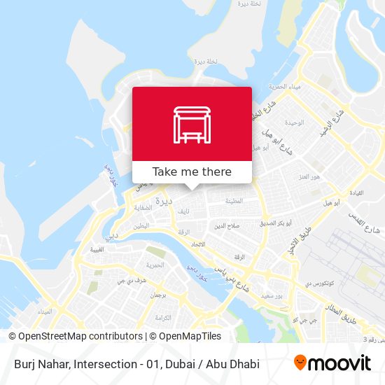 Burj Nahar, Intersection - 01 map