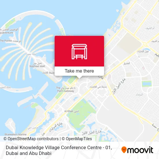 Dubai Knowledge Village Conference Centre - 01 map