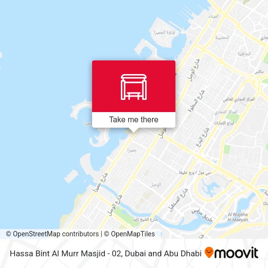 Hassa Bint Al Murr Masjid - 02 map