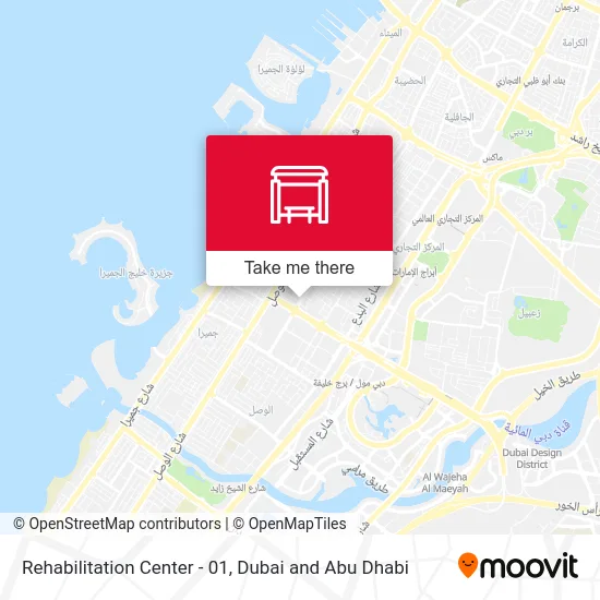 Rehabilitation Center - 01 map