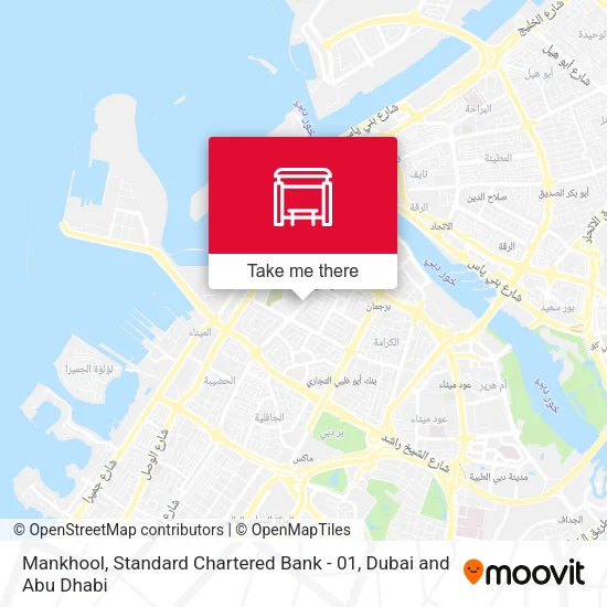 Mankhool, Standard Chartered Bank - 01 map