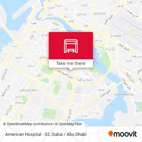 American Hospital - 02 map