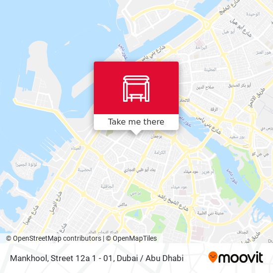 Mankhool, Street 12a 1 - 01 map