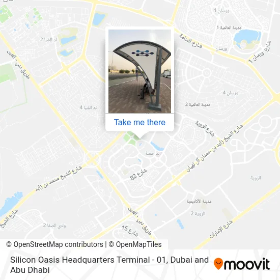 Dso Map Silicon Oasis Headquarters Terminal - 01 - Routes, Schedules, and Fares