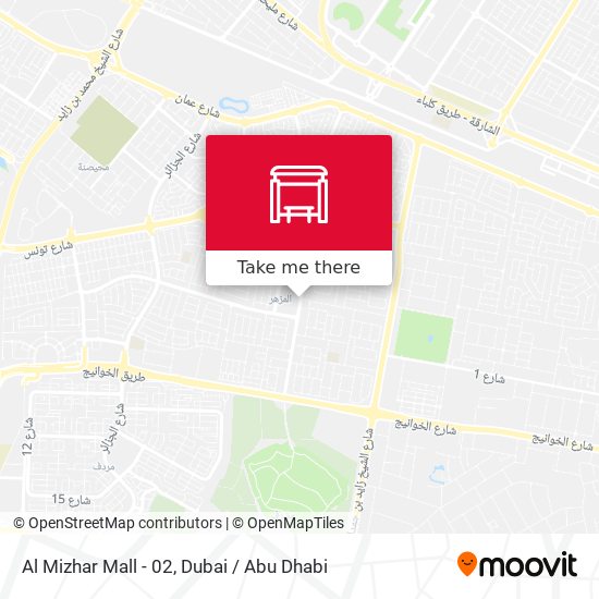 Al Mizhar Mall - 02 map